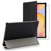 ebestStar - Cover per Samsung Galaxy Tab S6 Lite 10.4 P610 P615 (2022, 2020), Custodia Protezione Flip Magnetica, Slim Case Sottile Pelle PU, Nero + Vetro Temperato