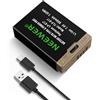 NEEWER LP-E17 Batteria Sostituiva Fotocamera 950mAh per Canon EOS R50 R8 RP R10 R100, Ricarica Piena 2.3h con USB Tipo C Ricarica Rapida per Canon M6 II M5 M3 77D T6i 750D T6s 760D T7i 800D T8i 850D