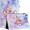LSPCASA Protettiva Case Per iPad (2022) / iPad 10th Gen PU+TPU Materiale Cover iPad 10 Generazione Con Slot Per Carte Custodia iPad 10 Generazione unicorno