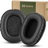 GEEKRIA Cuscinetti auricolari di ricambio Geekria compatibili con cuffie wireless Dytole per TV, cuscinetti per orecchie, parti di riparazione (Nero)