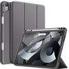 JETech Custodia per iPad Air 11 M4/M3/M2 & Air 5/4, Grigio Siderale | Cover per iPad Air 11 (2026-2024) & 10,9 (2022/2020), Protezione TPU Morbida, Porta Pencil, Supporto Tri-Pieghevole