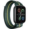 Motorola Smartwatch Moto Watch Fit Color Pantone Trekking Green, 1.9 OLED Gorilla Glass 3, Cassa in Alluminio, Batteria 16 Giorni, GPS, 1000 Modalità Sport, Protezione Subacquea, Android