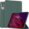QJONSIU Cover Compatibile con Lenovo Yoga Tab 11.1 2025, Funzione Stand, Antigraffio Protettiva in TPU, Ultra Sottile Intelligente Kickstand Case-Verde