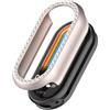 Generic Custodia per Xiaomi Smart Band 10 / Band 9 Custodia protettiva rigida PC Paraurti Bling Case Smart Cover per donne ragazze (luce stellata)