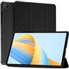 TXWLLIU Custodia per Samsung Galaxy Tab A9+/A9 Plus 11 Pollici 2023 SM-X210/X216/X218, Custodia Protettiva per Tablet Sottile Leggera a Tre Ante, Auto Sonno/Veglia, Nero