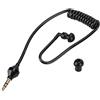 Plyisty Auricolare Monoauricolare Cablato con Tubo Dell'aria Anti-radiazioni Auricolari Stereo Nell'orecchio, Cuffia con Cavo Monoauricolare con Tubo Dell'aria Cavo da 3,5 Mm, Spina a 3 Poli, 2 Tappi per le o