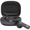 JBL Live Flex, Auricolari In-Ear Wireless con Bluetooth, Nero | Resistente ad Acqua e Polvere IP54, Cancellazione Adattiva del Rumore, 6 Microfoni, Fino a 40 Ore di Autonomia