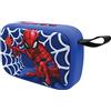 Lexibook, Spider-Man, altoparlante Bluetooth portatile, senza fili, USB, scheda SD, batteria ricaricabile, blu/rosso, BT018SP