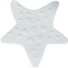 Spirella Set 5 Figure Adesive Antiscivolo per Doccia o Vasca PVC ASTERIE 13x13cm Bianco