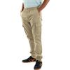 Calvin Klein Pantaloni Cargo da Uomo Skinny Fit Elastico Ripstop
