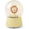 Mousehouse Gifts Leone Palla di Neve Scatola Musicale Carillon Adatto a Bambini e Bambine, Ideale per Baby Shower