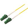 ROLINE Cavo in fibra ottica ROLINE 9/125 µm OS2, LC/LC, LSOH, APC, simplex, giallo, 5 m