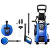 Nilfisk Idropulitrice Nilfisk E 145 Bar - Idropulitrice ad Alte Prestazioni + Spruzzatore di Schiuma + Pulitore per Terrazze + Spazzola Rotante - Per Terrazze di Grandi Dimensioni e Automobili (2100 W)