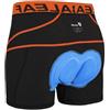 baleaf Pantaloncini Ciclismo Uomo Imbottiti in Gel 3D Fondello MTB Traspiranti Asciugatura Rapida Pantaloni Moto