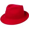 LIPODO Trilby Cappello di Feltro Donna Uomo Made in Italy Cappello di Lana Italiano Autunno Inverno
