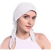YJZQ Bandana da donna plissettata, con elastico e strass, foulard in stile etnico, per persone che si sottopongono a chemioterapia o che soffrono di alopecia