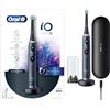 Oral-B iO 9 - Spazzolino elettrico con tecnologia magnetica, microvibrazioni, 7 programmi di pulizia e display a colori, custodia da viaggio, nero onice