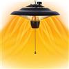 DONYER POWER Riscaldatori esterni per giardino Riscaldatori Patio Riscaldatore alogeno 800W & 2000W Riscaldatore elettrico per tenda serra