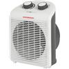 Clatronic HL 3761 - Termoventilatore portatile e compatto, 2 livelli di riscaldamento (1000/2000 W), modalità freddo (ventilatore), manico stabile, colore: Bianco