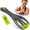 ResultSport Rullo massaggiatore 2 in 1 per dita e mani, impugnatura antiscivolo