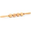 Tuuli Accessories Anti Cellulite Rullo Massaggiatore con Palla Massaggio Anticellulite Maderoterapia Legno 40 cm
