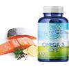 Life 120 - Omega 3 Life - 120 perle - integratore alimentare a base di olio di pesce, ricco di acidi grassi omega 3, in particolare EPA e DHA