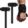 AYESY Straps Palestra,2 Pezzi Fascette Sollevamento Pesi,con Imbottitura in Neoprene Resistente,Impugnature rivestite in gomma antiscivolo,Fasce,Cinghie per Stacchi,Gym, Lifting-Accessori da palestra