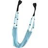 Fabater Fascia Aerea, Banda Elastica di Stretching, Stretcher per Gambe, | Cintura yoga in cotone poliestere, forte capacità portante, pieghevole, leggera, allenamento in palestra a casa, tutti i