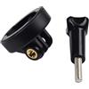 Posheliox Supporto per computer da bici per Garmin 520 530 830 1030 | Supporto estensore anteriore, staffa esterna in ABS per fotocamera leggera