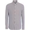GHIRARDELLI - Camicia a righe - Testa di moro