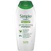 Dove Simple Kind to Hair Shampoo detergente delicato con vitamina B5, olio di camomilla e glicerina per capelli sani e lucenti, 400 ml