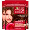 Garnier Color Sensation Color Retouch Tinta Capelli Colorazione Permanente per Ricrescita Copre il 100% dei Capelli Bianchi Applicazione Semplice Colore Castano Chiaro - 3 Tinte