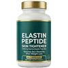 Generic Peptidi di Elastina per Rassodare la Pelle, 60pz Complesso Proteico Marino, Supporto all'Elasticità della Pelle, Supporto Nutrizionale Quotidiano, per Adulti