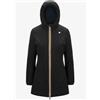 K-Way Denise St Warm Double Black P-Blue D Giacca 3/4 Donna