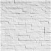 STEGU City 1 Rivestimento Parete Pietra Effetto Pietra Esterno Gesso Bianco | Leggero, senza rinforzo murale, taglio facile, pannello decorativo salotto e ufficio