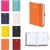 Agendina personalizzata giornaliera con elastico cm 9 x 13 personalizzate o neutre