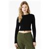 Bella+Canvas Abbigliamento personalizzate. T-shirt donna 180 g/m² personalizzabile Bella+Canvas Women's Micro Rib Long Sleeve Baby Tee - Bella+Canvas personalizzate o neutre