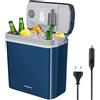 STAKMANN Frigorifero Elettrico Portatile 24 Litri Caldo e Freddo Blu con Spina 230V e 12V