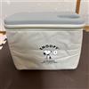 Snoopy Borsa termica isolata Snoopy con tracolla per vassoio bevande per uso esterno