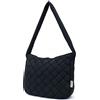 Nessuna marca Borsa a tracolla Hapitas Snoopy Crescent Moon Puffer 37x31x10 cm poliestere d...