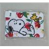 LIMEILER Feiler Snoopy Cherry Flat Pouch 14x21,5 cm nuovo mai usato sacchetto cosmetico