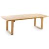 Unopiù Tavolo allungabile COSETTE in legno teak da 230(299)x100 cm