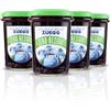 Zuegg, Composta di Mirtilli Neri Zero Residui 100% da Frutta | Tutti Ingredienti Derivati Dalla Frutta, Naturalmente Senza Glutine, Frutta Zero Residui di Pesticidi (4 x 230 grammi)