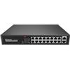 ATLANTIS SWITCH GIGABIT PoE A02-G18P16-200W 18 Porte di cui 2 Gigabit 16 PoE 10/100Mbps sino a 185W (200W tot) incl KIT RACK-19" - A02-G18P16-200W