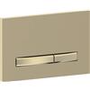 Geberit Placca di Comando Sigma 50 Square Ottone Con Tasti Ottone Per Cassetta Geberit - 115.672.QF.2