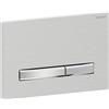 Geberit Placca di Comando Sigma 50 Square Cromo Spazzolato Con Tasti Cromo Spazzolato Per Cassetta Geberit - 115.788.GH.2