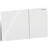 Geberit Placca di Comando Sigma 70 Square Vetro Bianco Per Cassetta Geberit - 115.622.SI.1