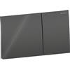 Geberit Placca di Comando Sigma 70 Square Vetro Nero Per Cassetta Geberit - 115.622.SJ.1