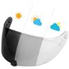 PSLER Visiera per Exo R420(NON compatibile con R520) - Visiera Colorata Accessori per Casco da Moto Ricambio(Fotocromatico)