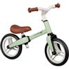 Smoby - Bicicletta Senza Pedali Little Voyager - Sella Regolabile - Ruote antiforatura e silenziose - età 2+